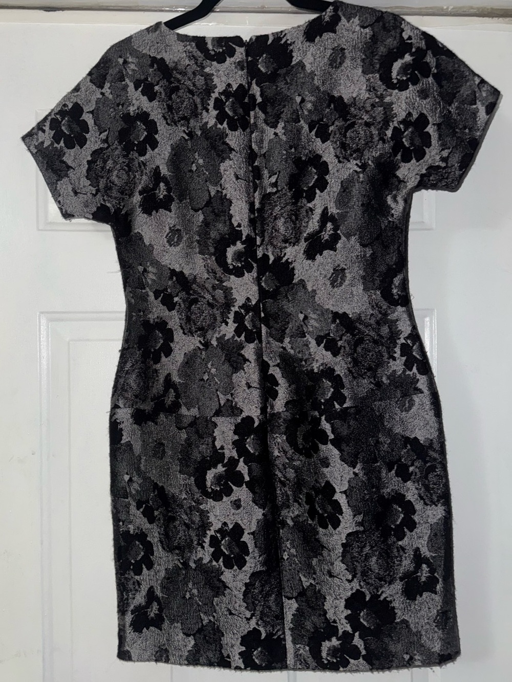Banana Republic Metallic Floral Cocktail Holiday Party Dress Size 2 - Picture 3 of 10